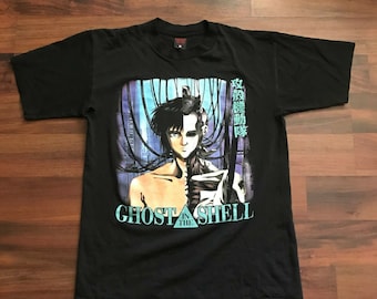 90s GHOST IN THE SHELL Tシャツ XLサイズ　バトー 90s GHOST IN THE SHELL Tシャツ XLサイズ バトー - メルカリ