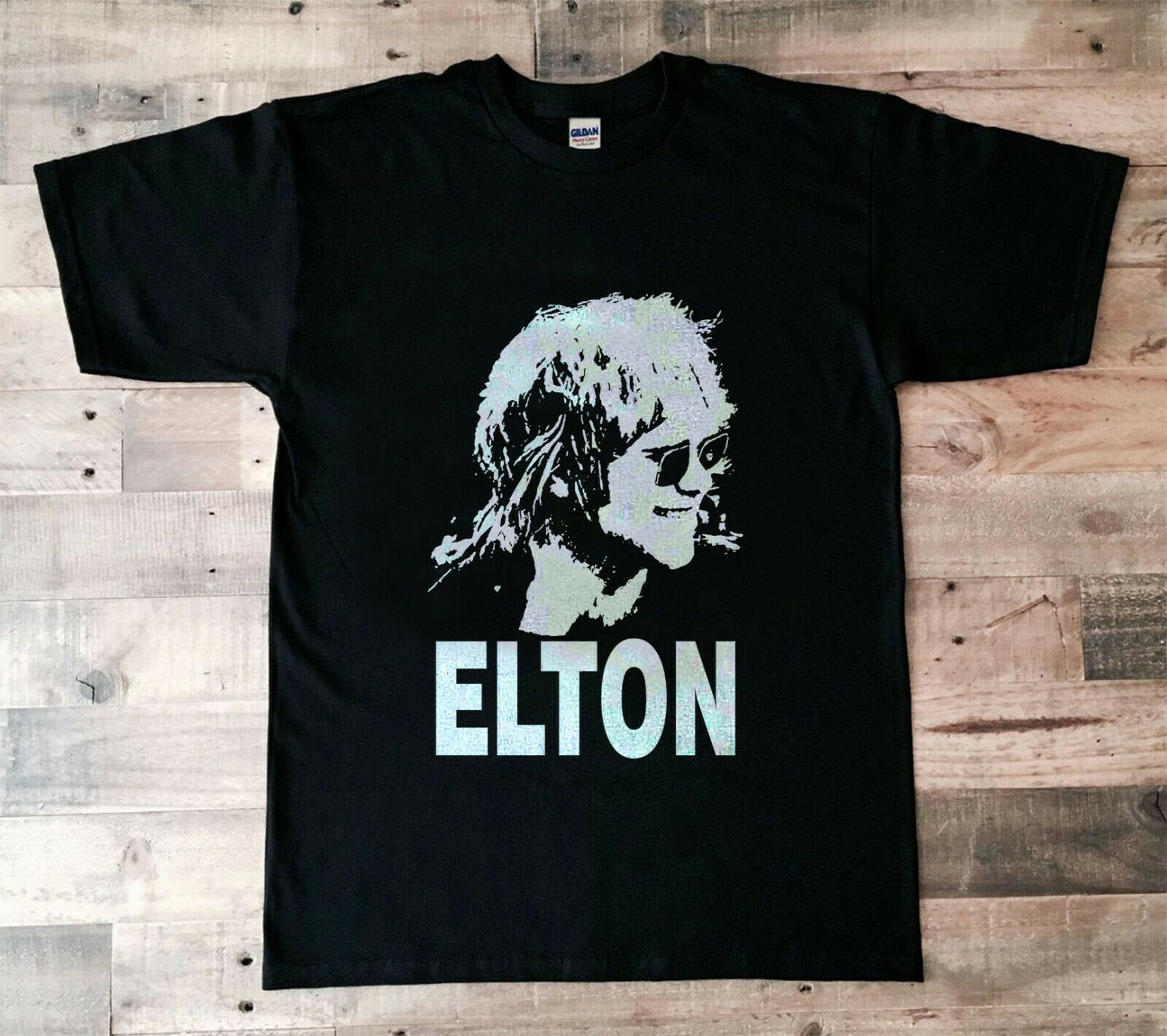 Discover N€W 1973 Elton John Concert Tour T-Shirt