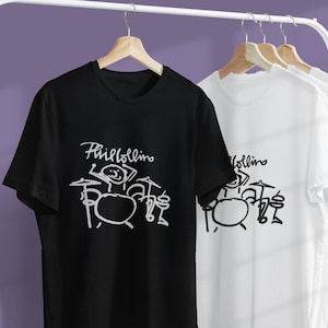 Meilleur t-shirt 1993 PHIL COLLINS tournée de concerts pop rock T-shirt homme taille USA coton épais