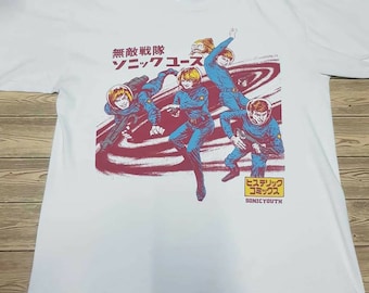 New Sonic Youth Japan Vtg Men's T-shirt Size USA - Etsy New Sonic Youth Japan Vtg Men's T-shirt Size USA - Etsy
