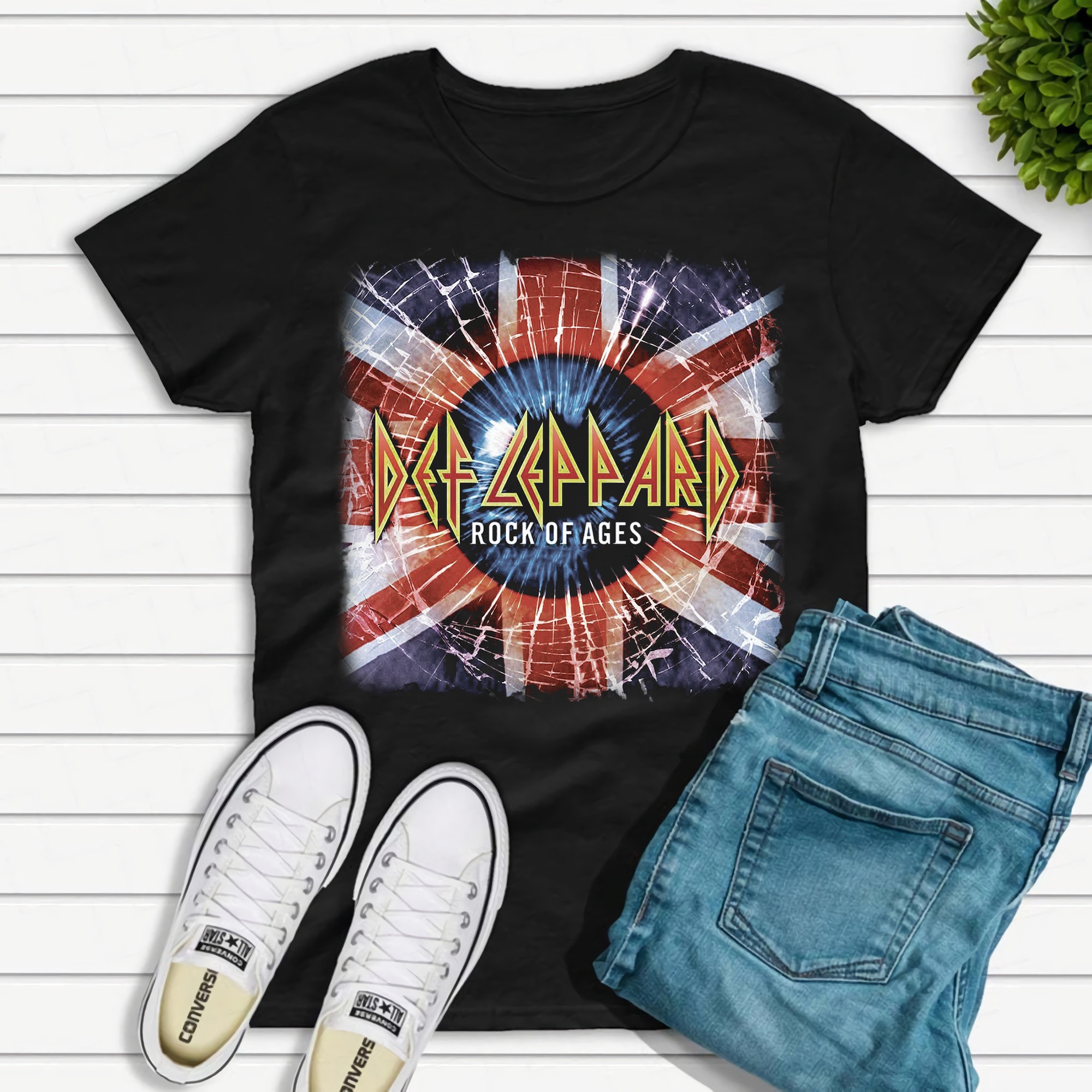 Discover Def Leppard Rock Of Ages T-Shirt