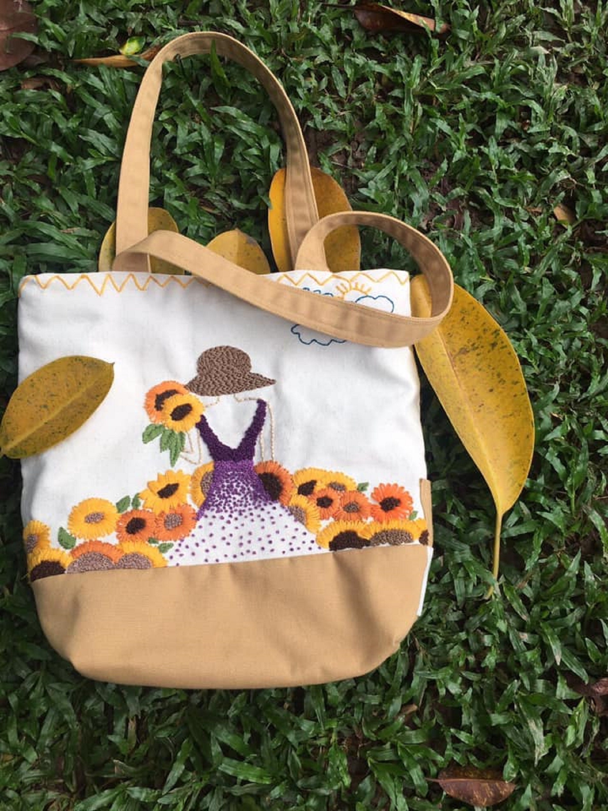 Handembroidered canvas bag floral embroidered fabric bag  etsy Handembroidered canvas bag floral embroidered fabric bag  etsy