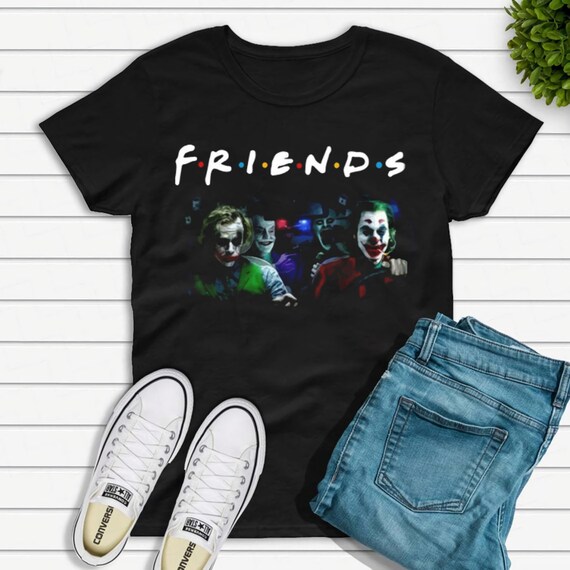 Joker Friends T-shirt Unisex Size S-5XL 