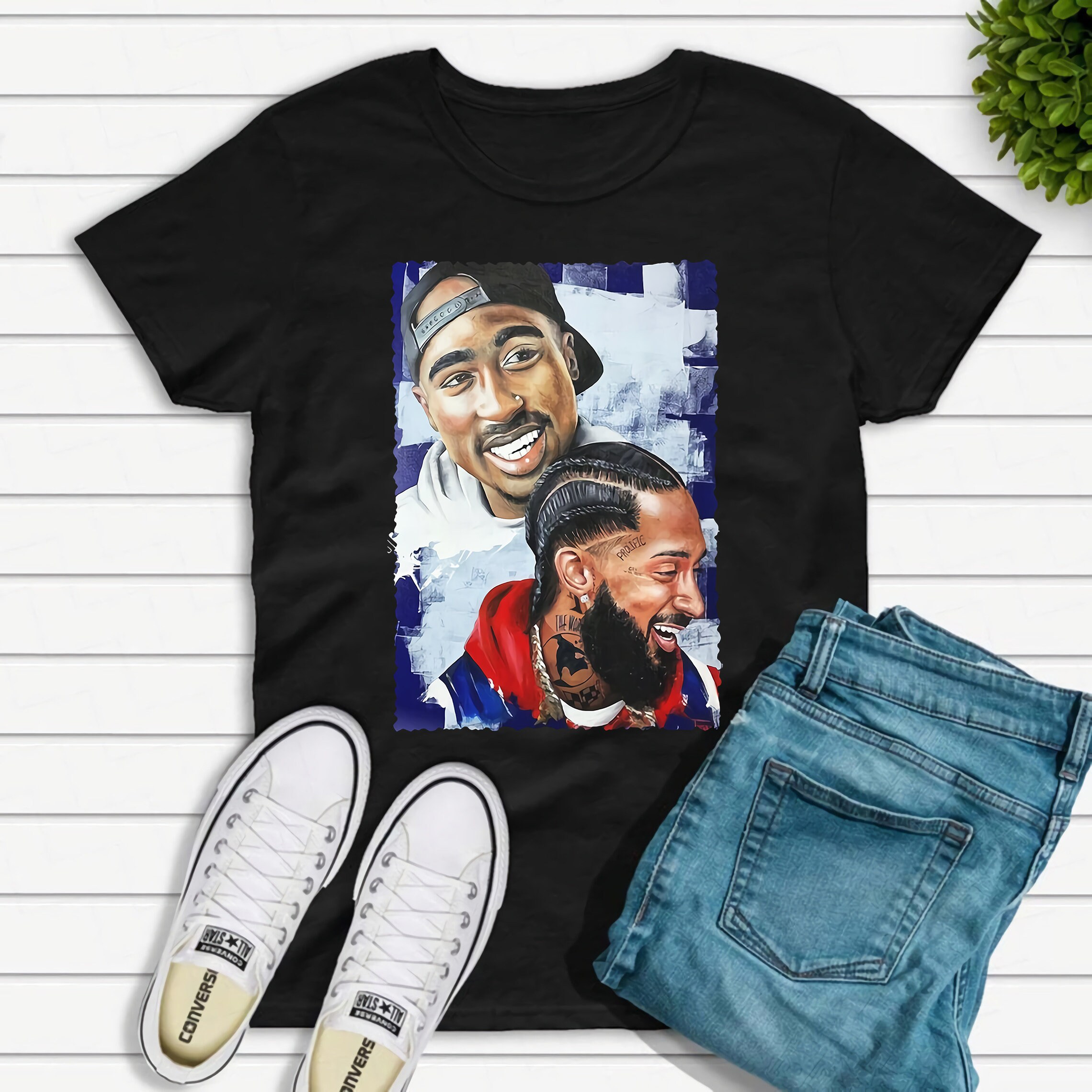 Nipsey Hussle and Tupac Shakur the 