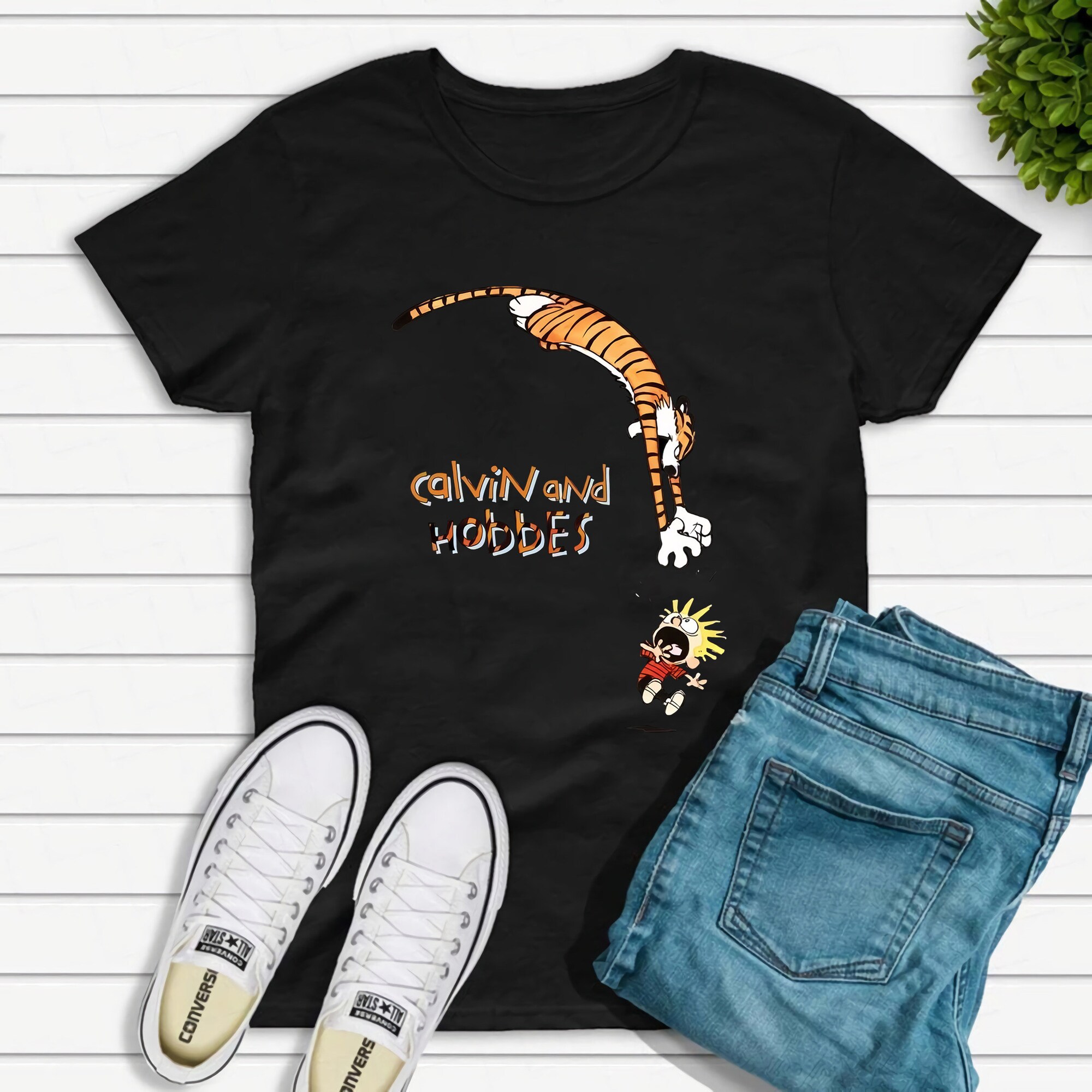 Discover Calvin And Hobbes Funny T-Shirt, Calvin And Hobbes Shirt Fan Gift, Calvin And Hobbes Vintage Shirt