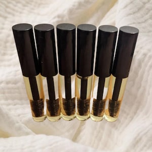 Natural Conditioning Oil for Eyelashes, Eyebrows, and Beards - Eyelash Serum - Vitamin E - Promotes Healthy Growth and Thickness