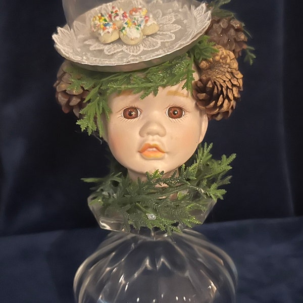 Doll Head Art Etsy