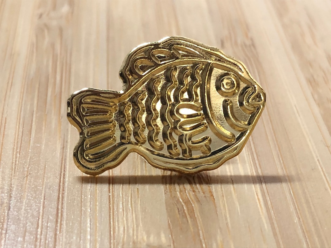 Taiyaki Pin, Japan, Japan Pin, Spring, Tokyo, Lapel Pin, Cute, Taiyaki ...