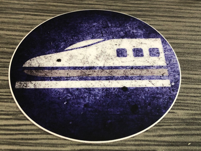 Japan Train Stickers Shinkansen Sticker, Bullet Train, Laptop, Japan Stickers, Scrapbook ...