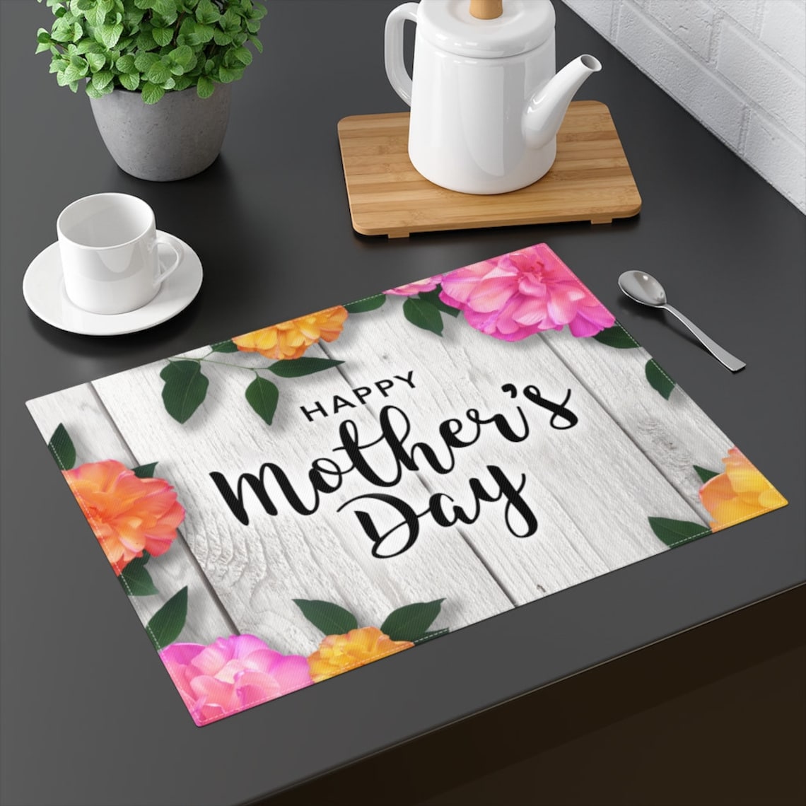 Happy Mother's Day Placemat Etsy