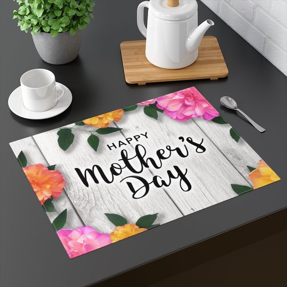 Happy Mother's Day Placemat Etsy