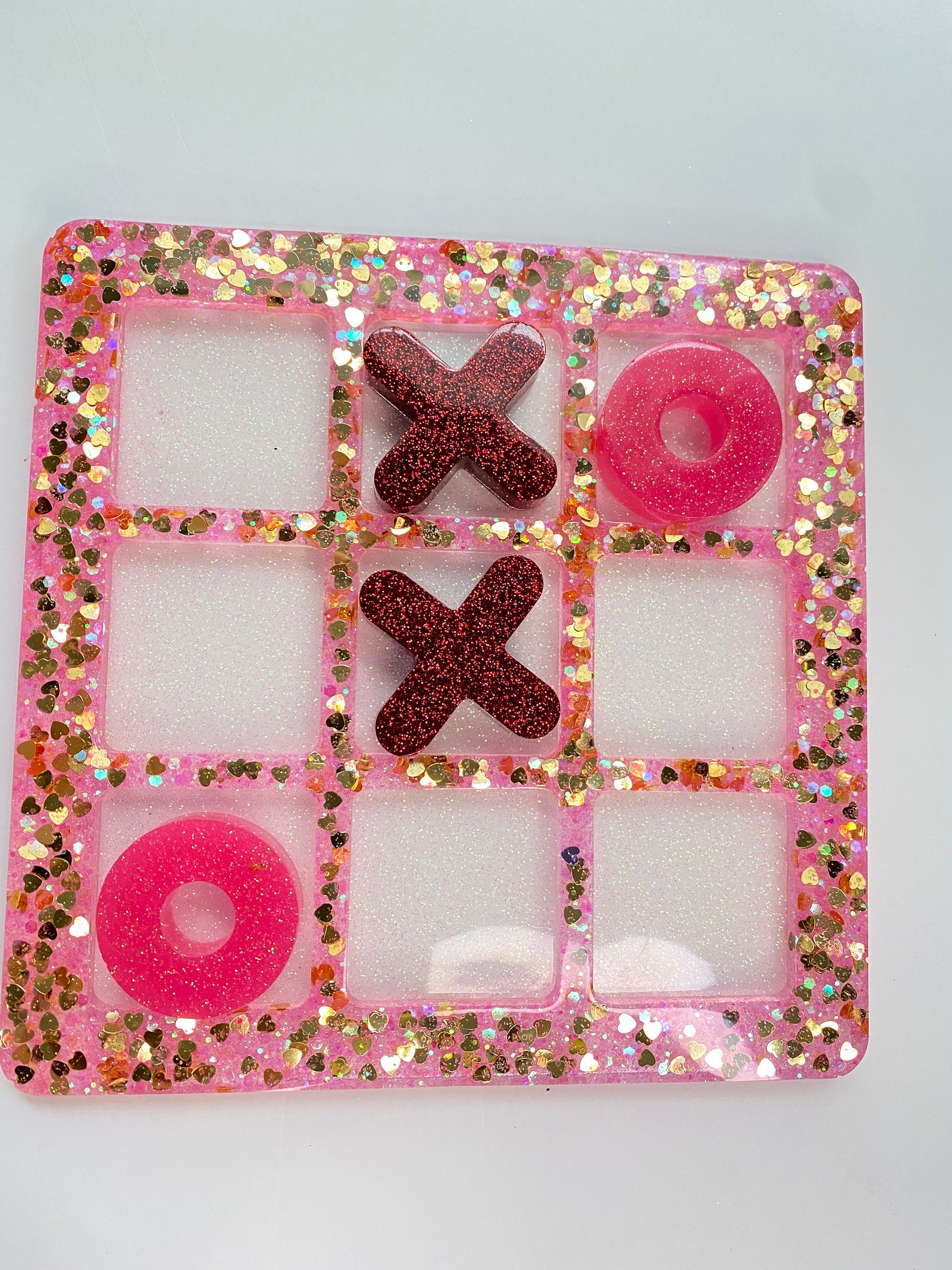 Custom Resin Tic Tac Toe Etsy