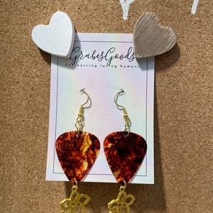 Guitar Pick Earrings