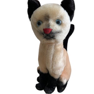 Vintage 70’s Dakin Made In Japan Siamese Cat