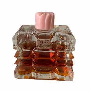 Vintage 30’s Pinx de Raymond Art Deco Perfume Parfum Bottle 3/4 Full