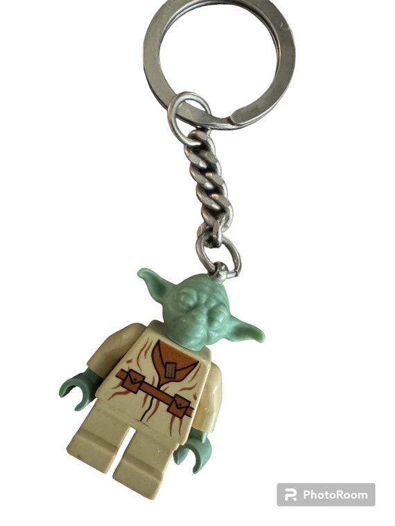 Vintage 2002 Star Wars Yoda Lego Keychain