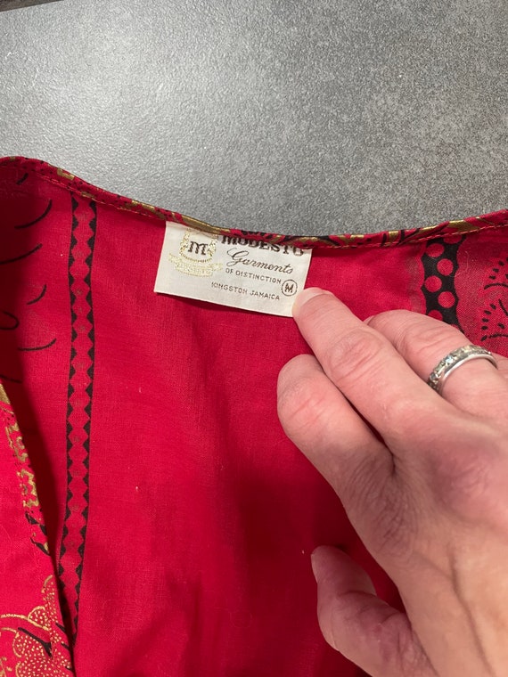 Vintage 1970’s Modesto Made in Jamaica Two Piece Outf… Gem