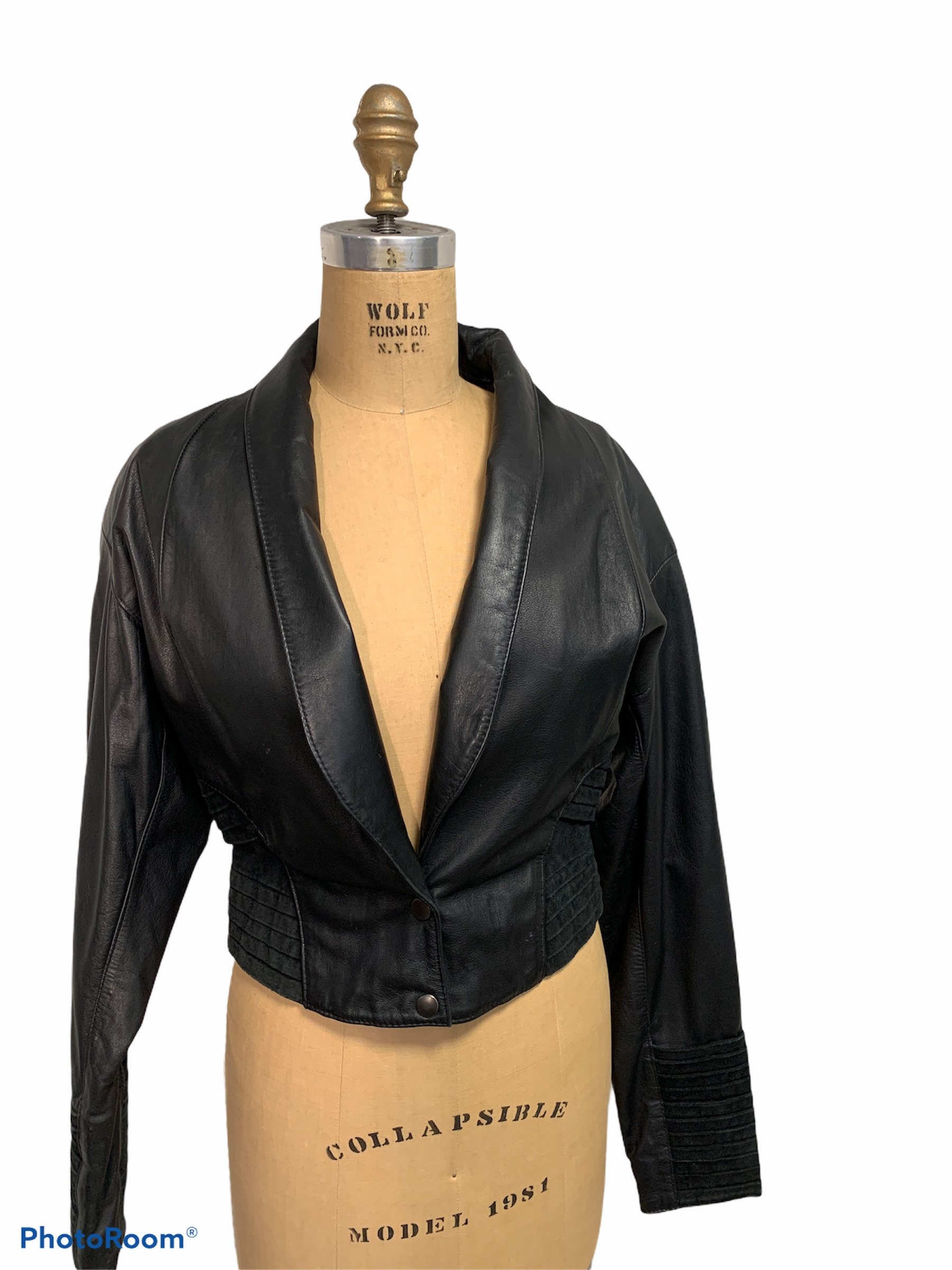 Chia Leather Jacket - Etsy