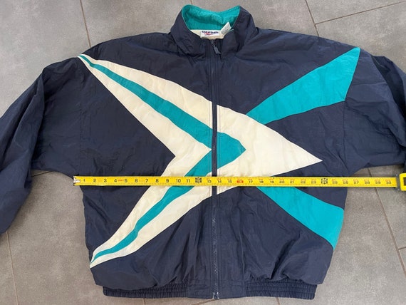 Vintage 80s 90’s Reebok Jacket Track Jacket Windb… - image 5