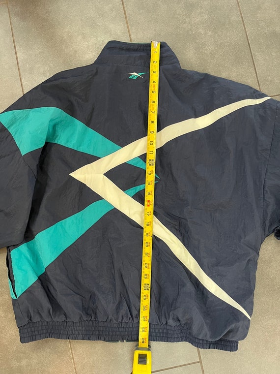 Vintage 80s 90’s Reebok Jacket Track Jacket Windb… - image 7