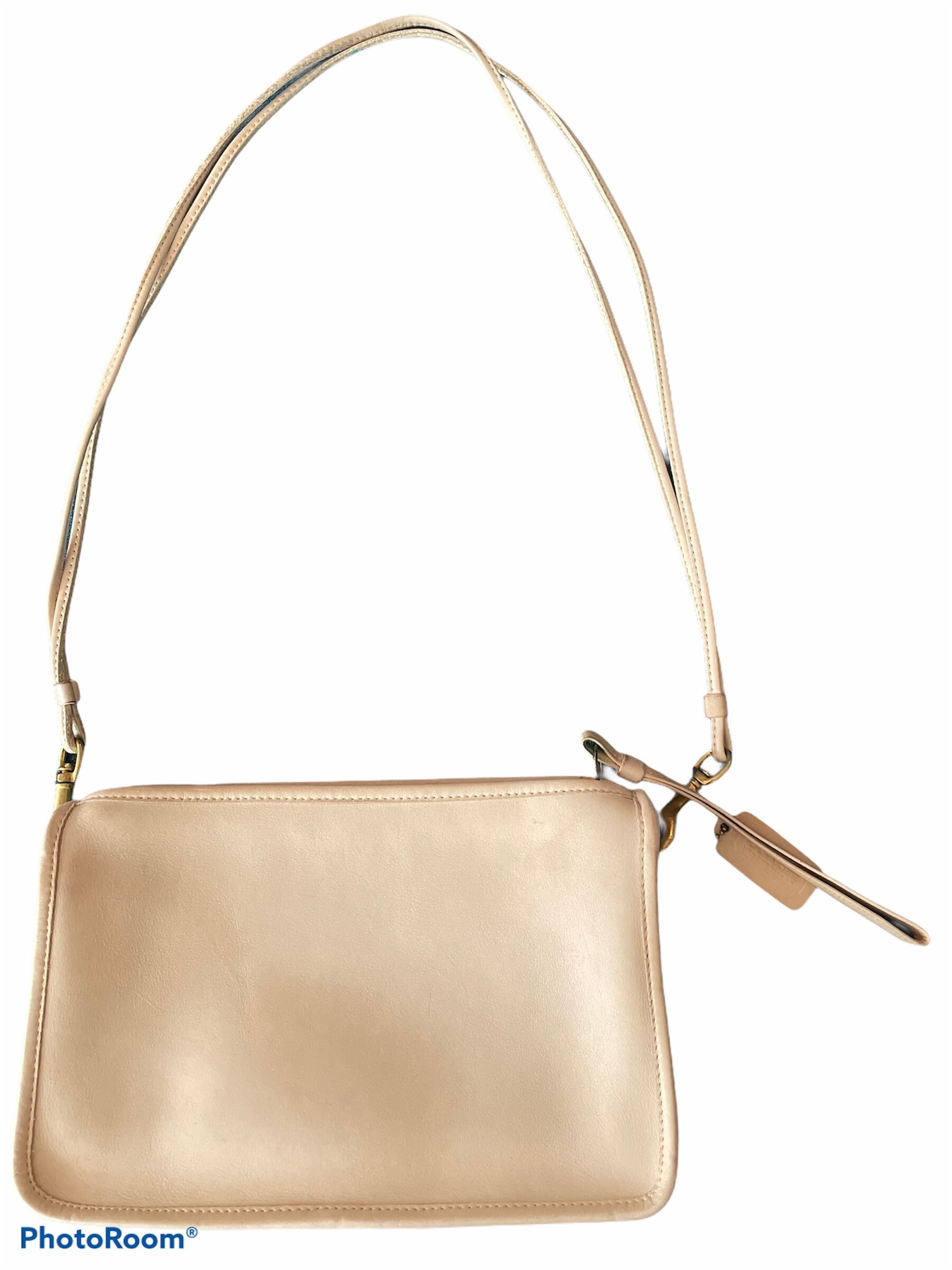 Vintage Coach Clutch Shoulder Bag Cross Body Purse Handbag Etsy