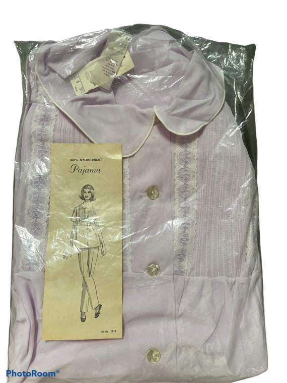 Vintage 60’s New In Packaging Lavender Violet Pur… - image 3