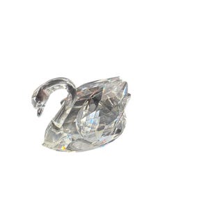 Vintage Swarovski Brilliant Swan Retired Crystal Figurine  5215947 - Shipping Included