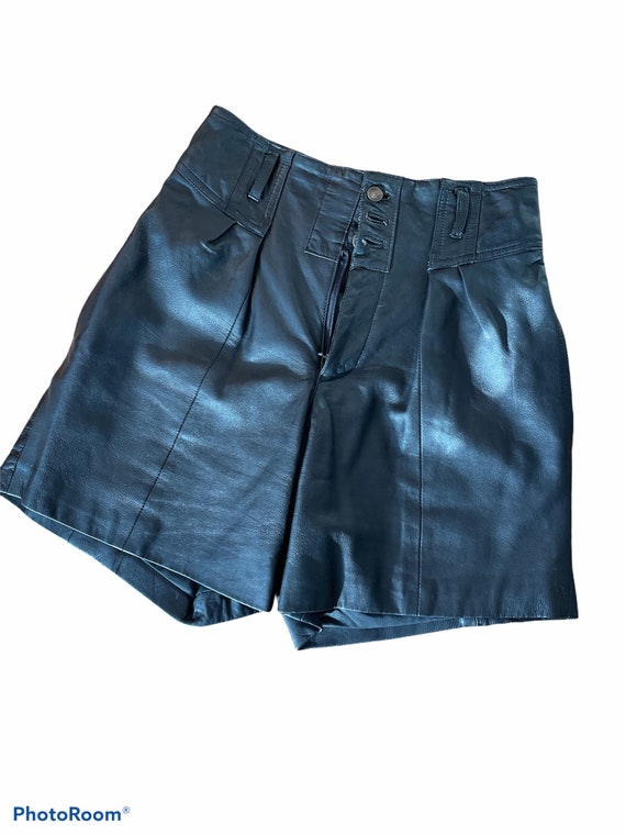 Vintage 80’s Excelled High Waisted Pleated Leathe