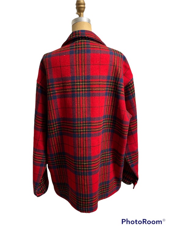 Vintage 60’s Pendleton Wool Jacket Plaid Men’s Wo… - image 2