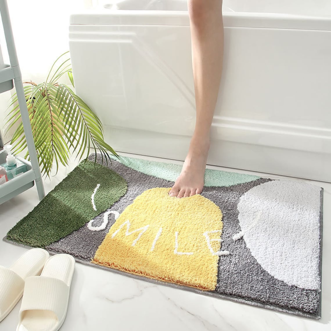 Bathroom Rug Cute Soft Bath Mat Rug Microfiber Fabric Rug Etsy