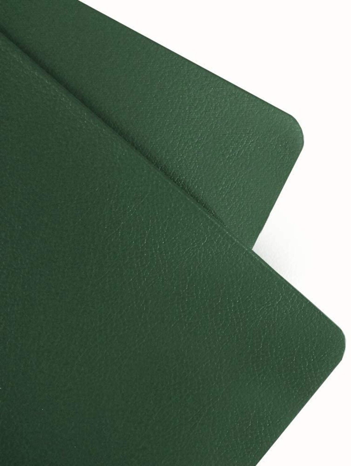 Green Leather Placemats for Dinner Table Artificial Faux PU Etsy