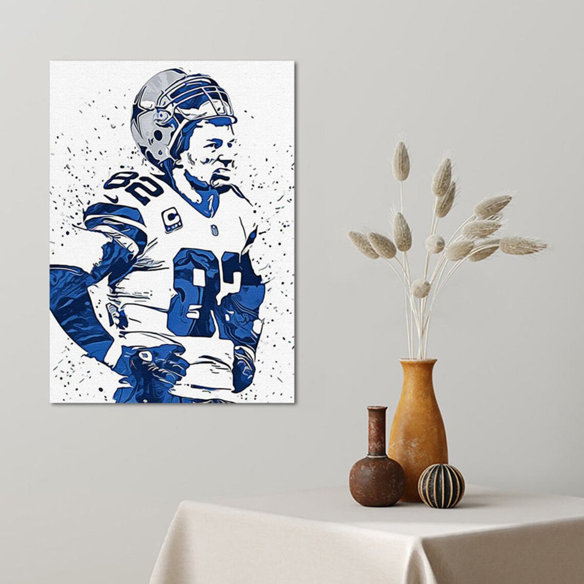 Jason Witten Dallas Cowboy Leinwand Malerei Poster Wand Kunst | Etsy