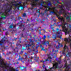 Valentine-Makeup Glitter, Iridescent Chunky Glitter, Nail Art, Tumbler Glitter, Glitter Set
