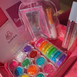 Iridescent Glitter Palette & Stack Beauty Box