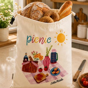 Bolsas de pan de cera de abeja XL (paquete de 2), reutilizables para almacenar masa madre.