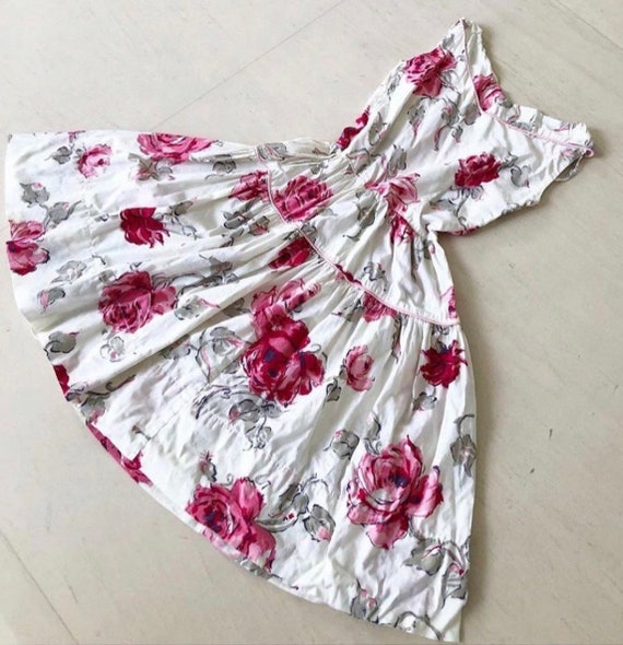 50’s Rose Print