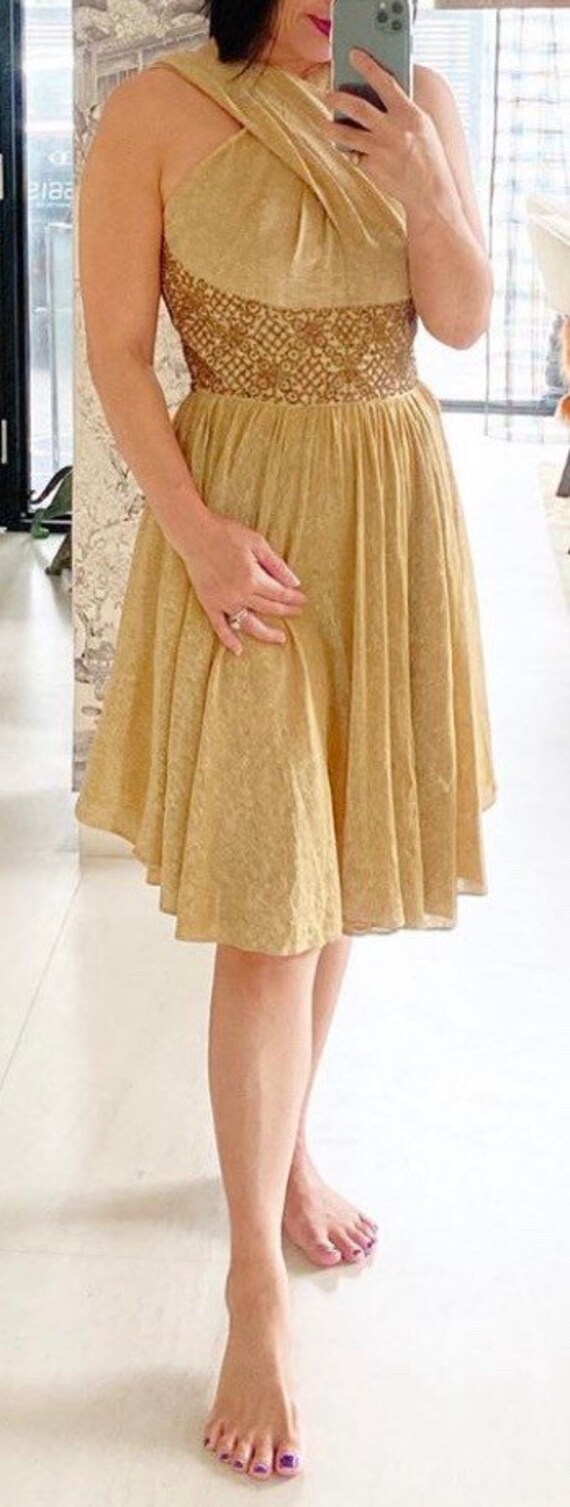 Gold Lame Crossover
