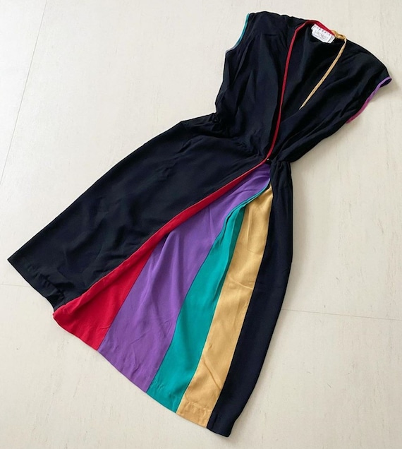 70’s Rainbow Colourblock