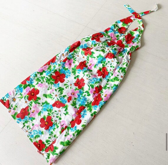 70s Floral Maxi