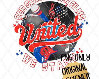 United We Stand-sublimatieafbeeldingen/digitale download {ALLEEN PNG}