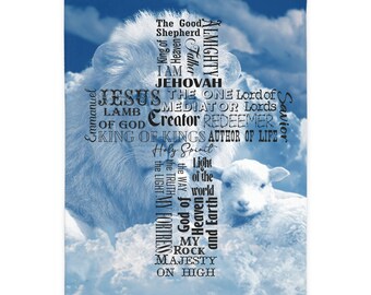 Names of Jesus blanket