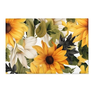 Sunflower 24&quot; x 36&quot; Area Rug