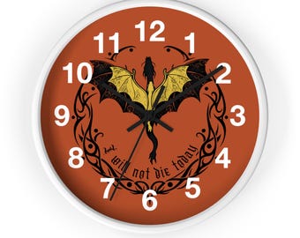 Wall Clock I will not die today