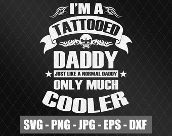 Download Tattooed Dad Svg Etsy