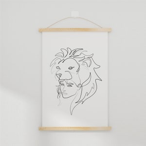 Zodiac Sign, Horoscope, Single-line drawing