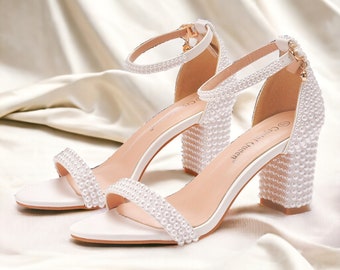 Bridal Heels - Etsy