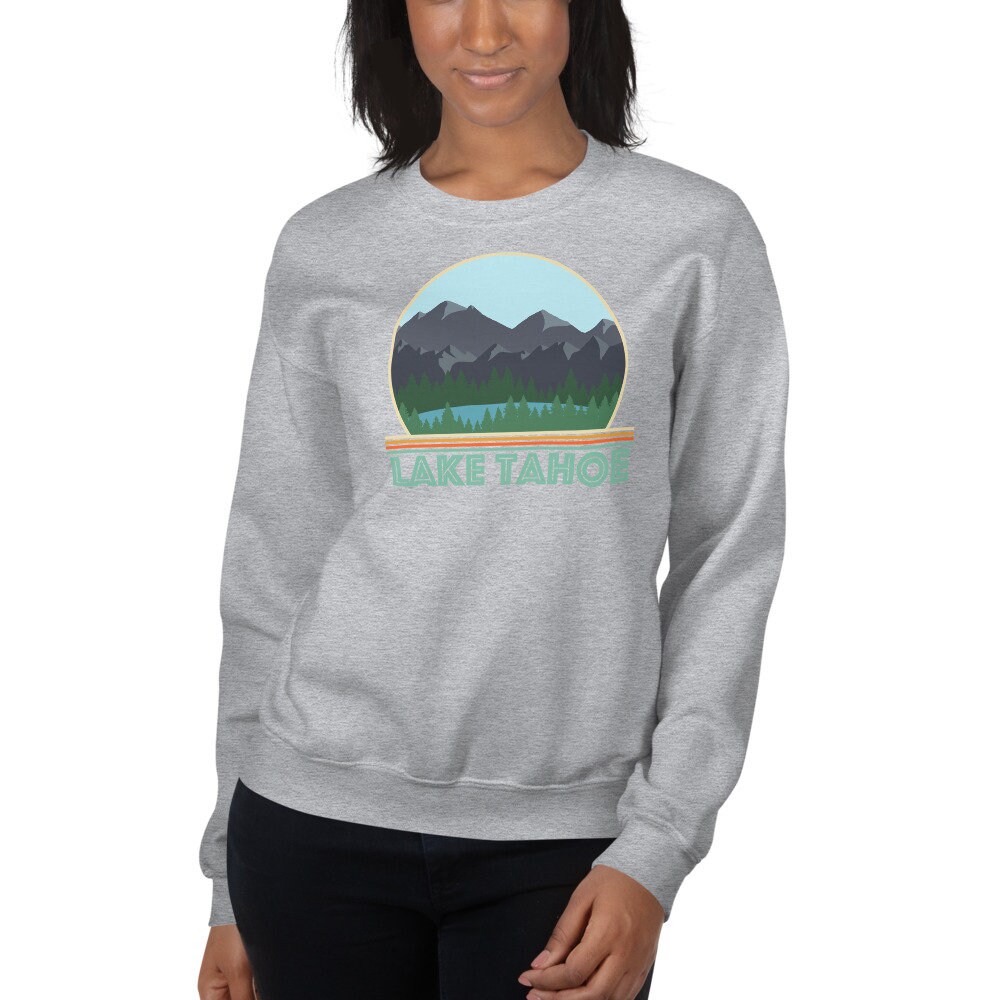 California Sweatshirt For Women H&M Lake Tahoe Crewneck