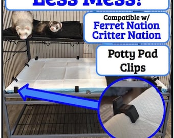 Pee Pads Can Ferrets Be Litter Box Trained Ferret Clips Animal