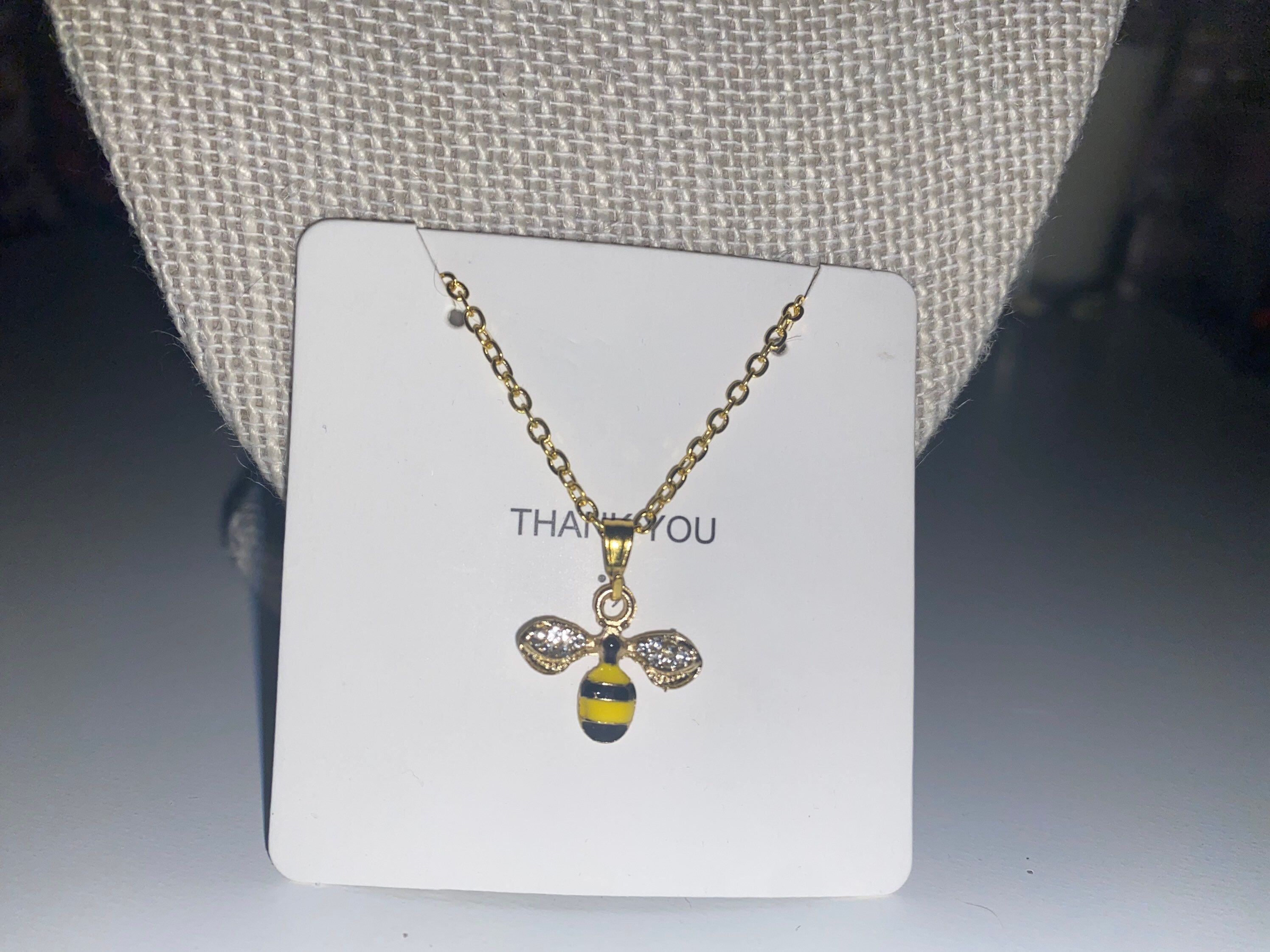 Bumblebee Necklace Etsy