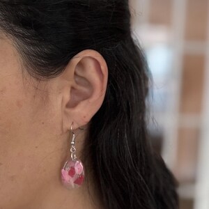 Orecchini Wine Blush immagine 3